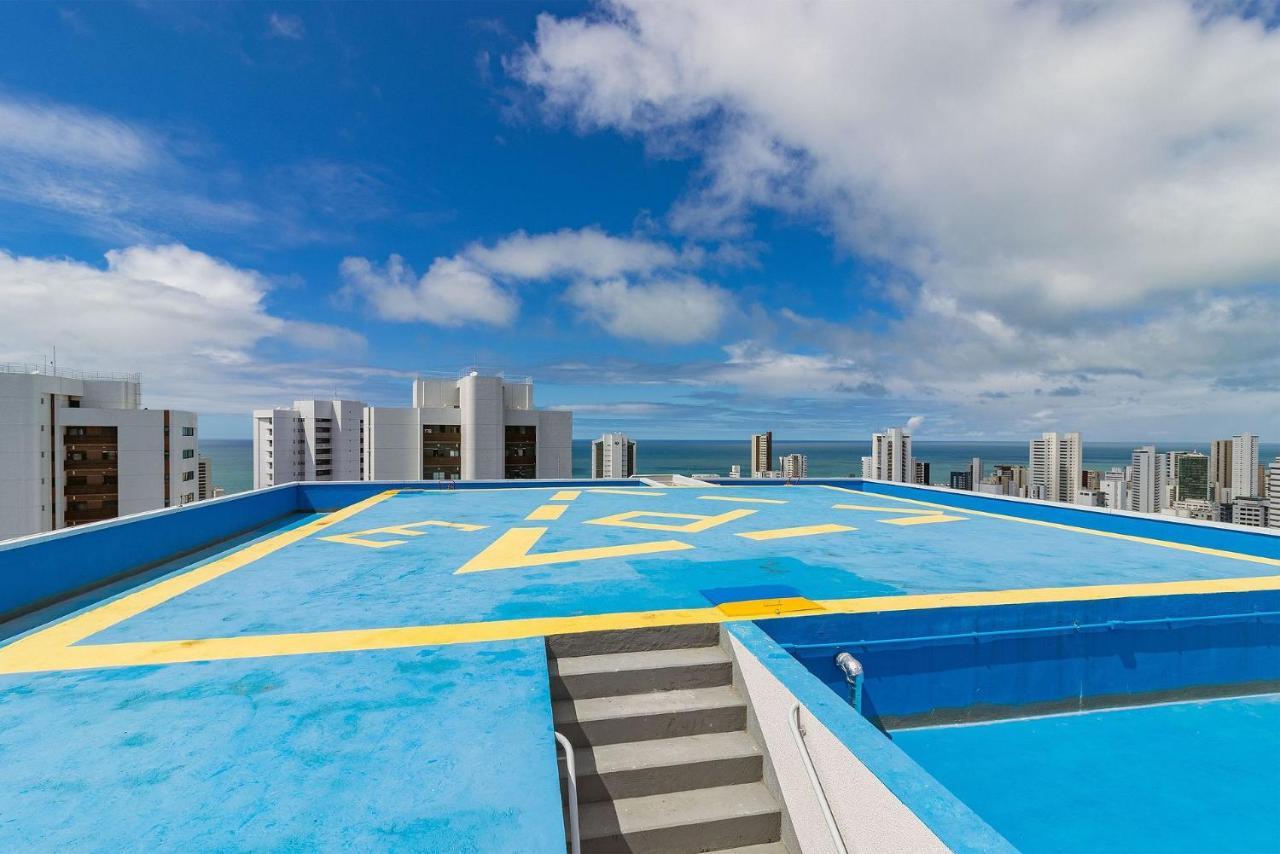 Apartamento Moderno No Beach Class Por Carpediem Recife Dış mekan fotoğraf