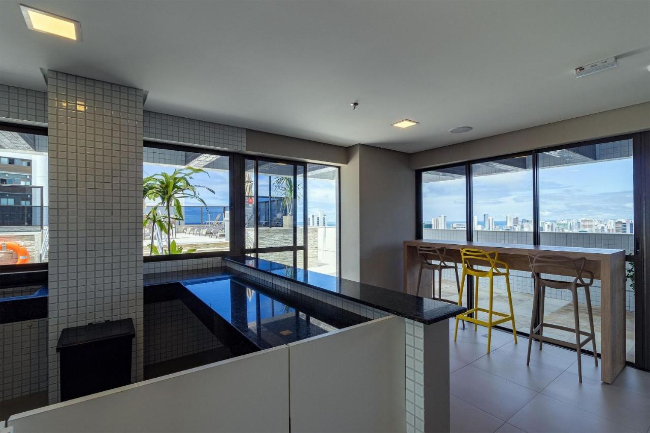 Apartamento Moderno No Beach Class Por Carpediem Recife Dış mekan fotoğraf